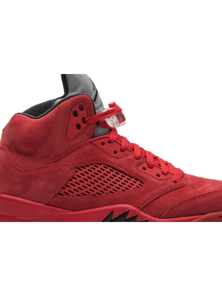 Кроссовки Air Jordan 5 Retro Red Suede — изображение 2 из 8, красный