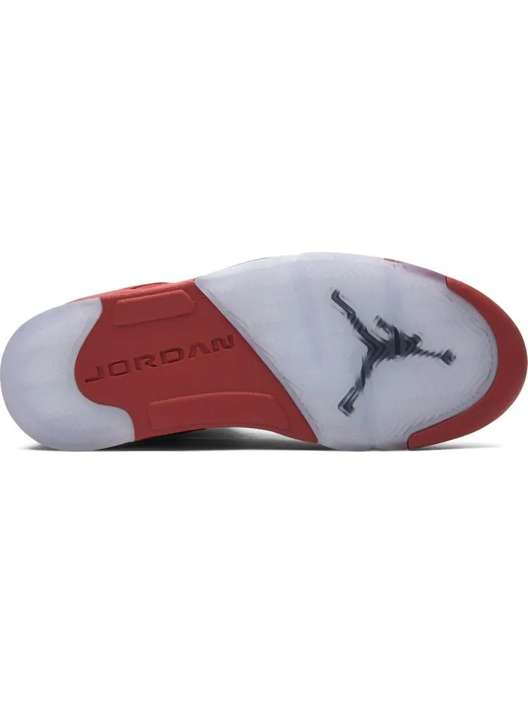Кроссовки Air Jordan 5 Retro Red Suede — изображение 4 из 8, красный