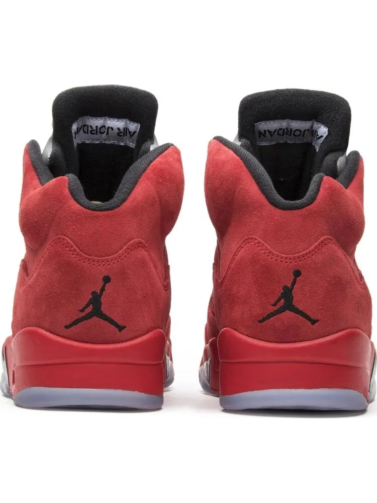 Кроссовки Air Jordan 5 Retro Red Suede — изображение 6 из 8, красный