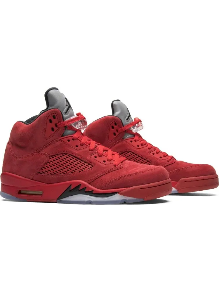Кроссовки Air Jordan 5 Retro Red Suede — изображение 8 из 8, красный