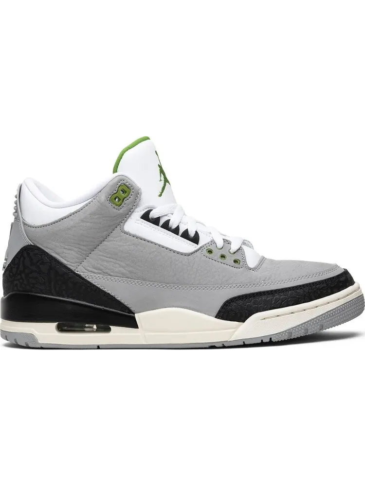 Кроссовки Air Jordan 3 Retro Chlorophyll — изображение 1 из 8, зеленый