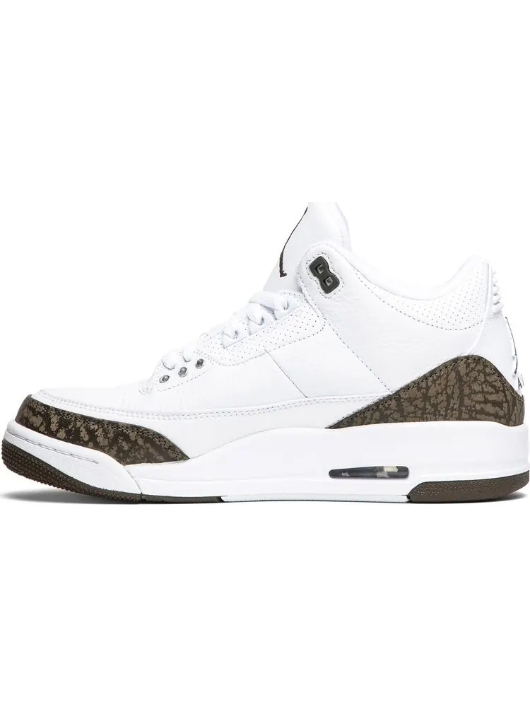 Кроссовки Air Jordan 3 Retro Mocha 2018 — изображение 3 из 8, белый
