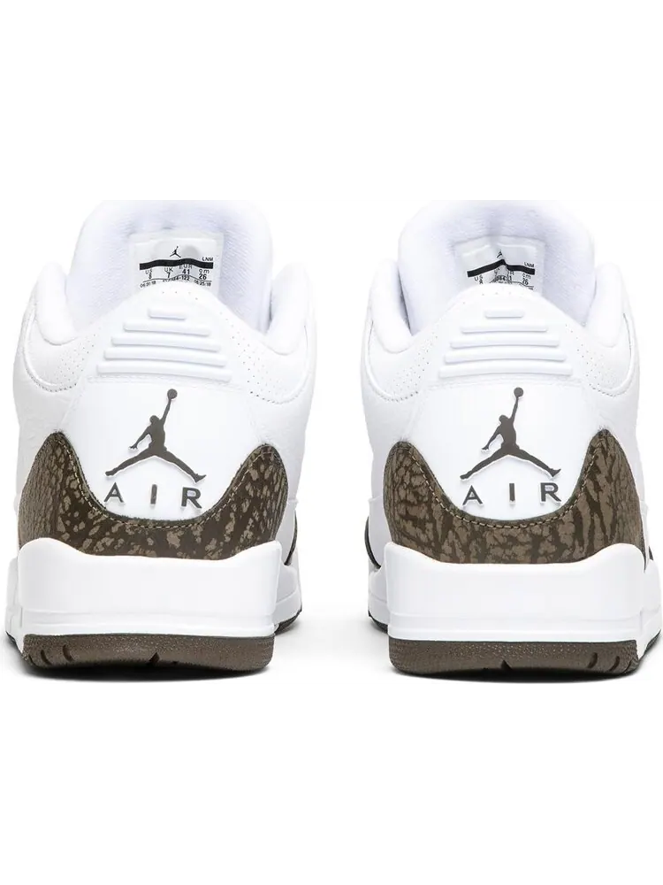 Кроссовки Air Jordan 3 Retro Mocha 2018 — изображение 6 из 8, белый
