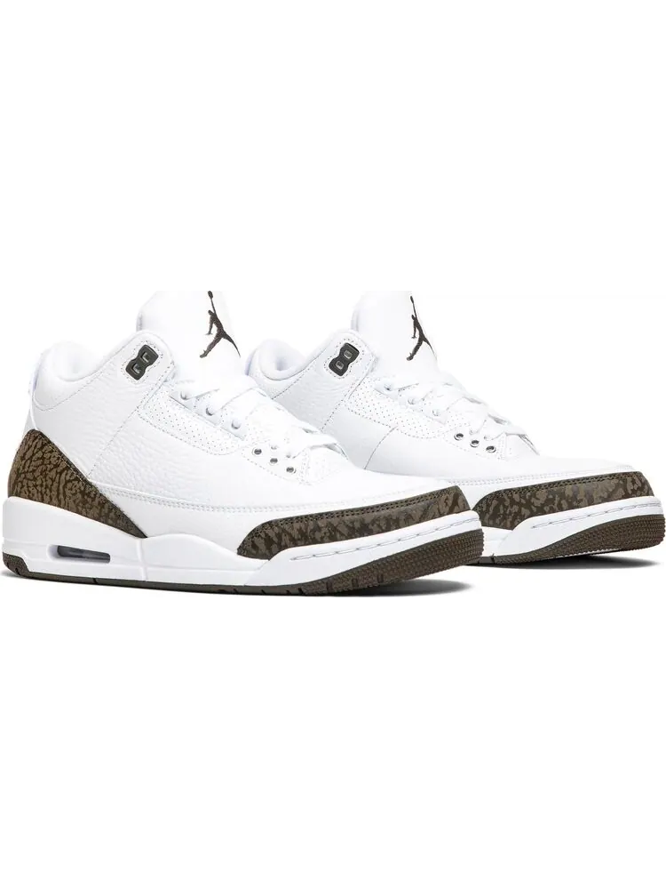 Кроссовки Air Jordan 3 Retro Mocha 2018 — изображение 8 из 8, белый