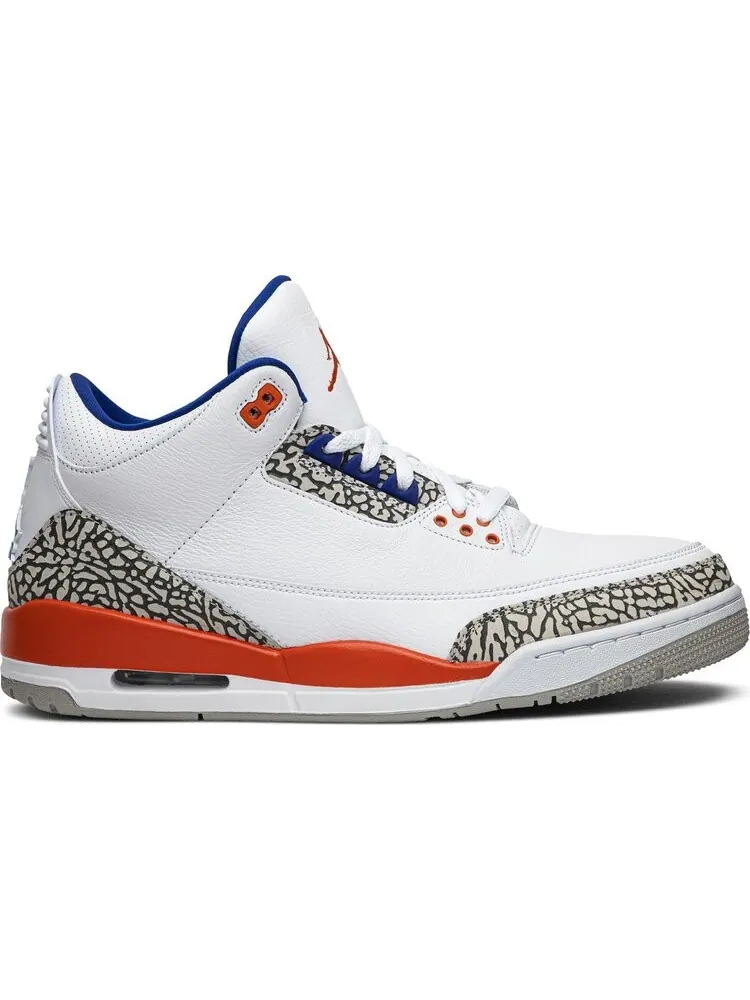 Кроссовки Air Jordan 3 Retro Knicks — изображение 1 из 8, белый