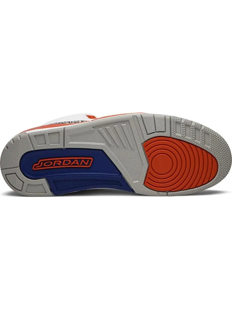 Кроссовки Air Jordan 3 Retro Knicks — изображение 4 из 8, белый