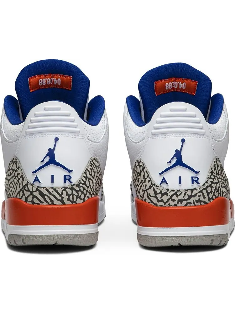 Кроссовки Air Jordan 3 Retro Knicks — изображение 6 из 8, белый