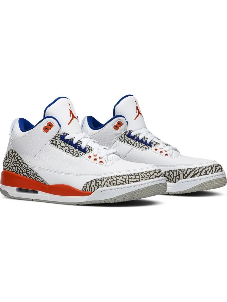 Кроссовки Air Jordan 3 Retro Knicks — изображение 8 из 8, белый