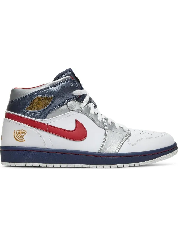 Кроссовки Air Jordan 1 Retro Olympic — изображение 1 из 8, белый