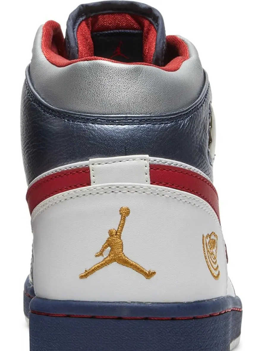 Кроссовки Air Jordan 1 Retro Olympic — изображение 7 из 8, белый