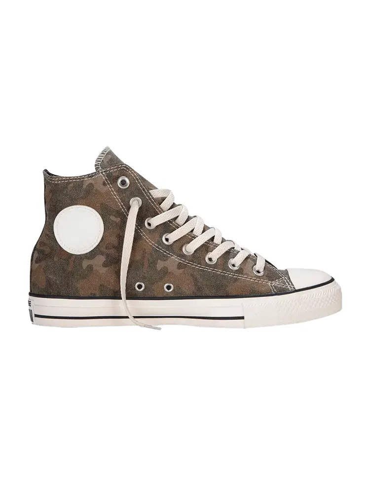 Кроссовки Converse Chuck Taylor All Star Hi 'Camo Grape Leaf' — изображение 1 из 1, зеленый