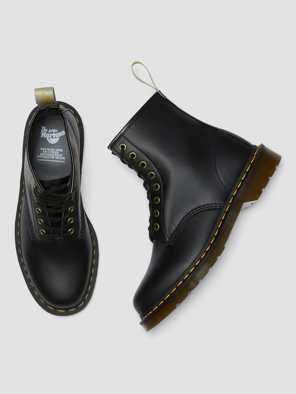 Ботинки берцы Dr. Martens Vegan 1460 Felix — изображение 9 из 11, черный