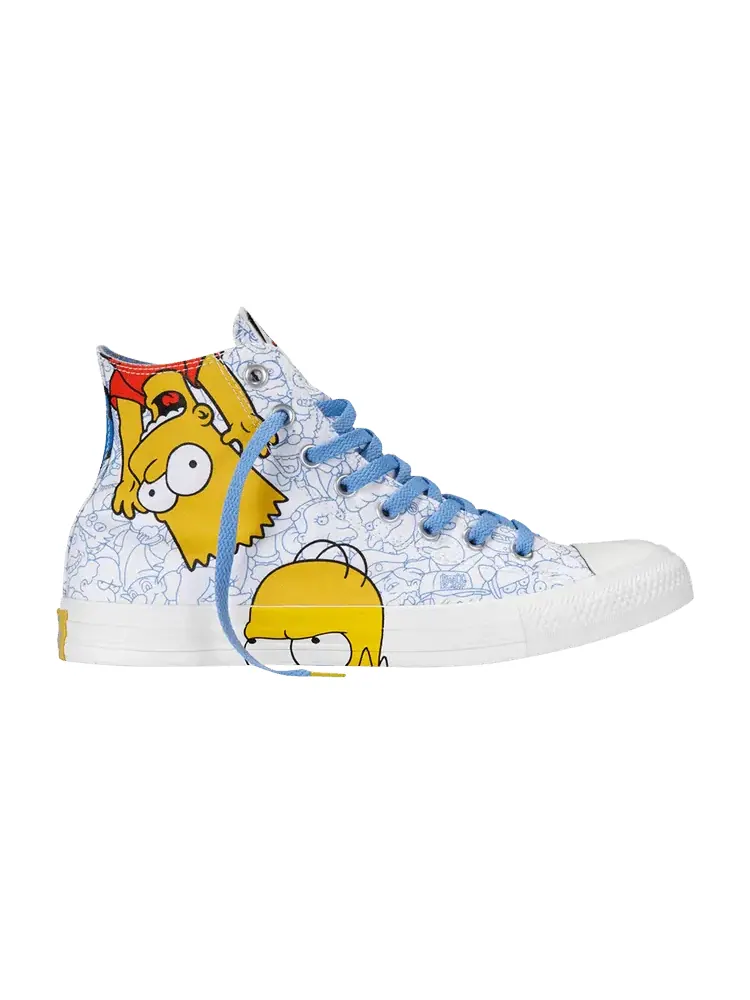 Кроссовки Converse The Simpsons x Chuck Taylor All Star High 'Family Homer' — изображение 1 из 1, белый/мульти