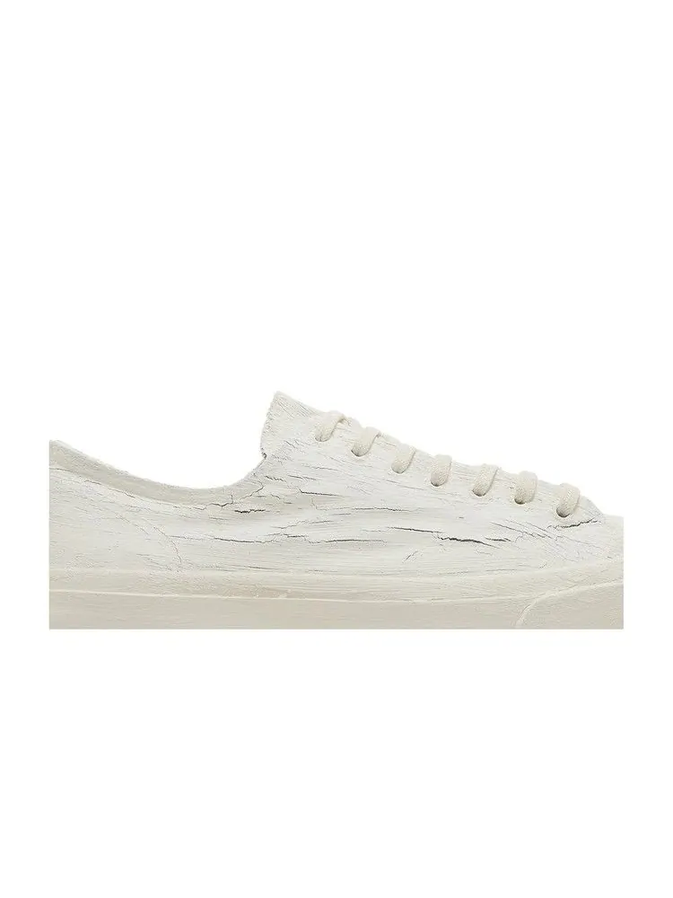 Кроссовки Converse Maison Margiela x Jack Purcell Low 'Paint Crack - White True Navy' — изображение 3 из 9, белый/темно-синий