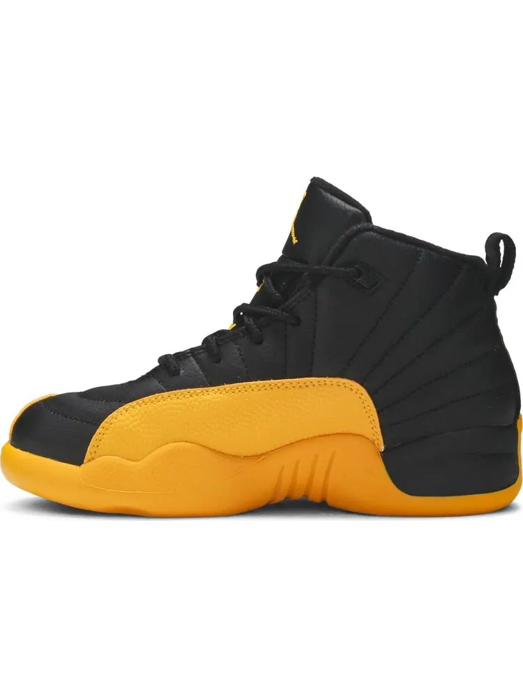Кроссовки Air Jordan 12 Retro PS University Gold — изображение 3 из 8, черный