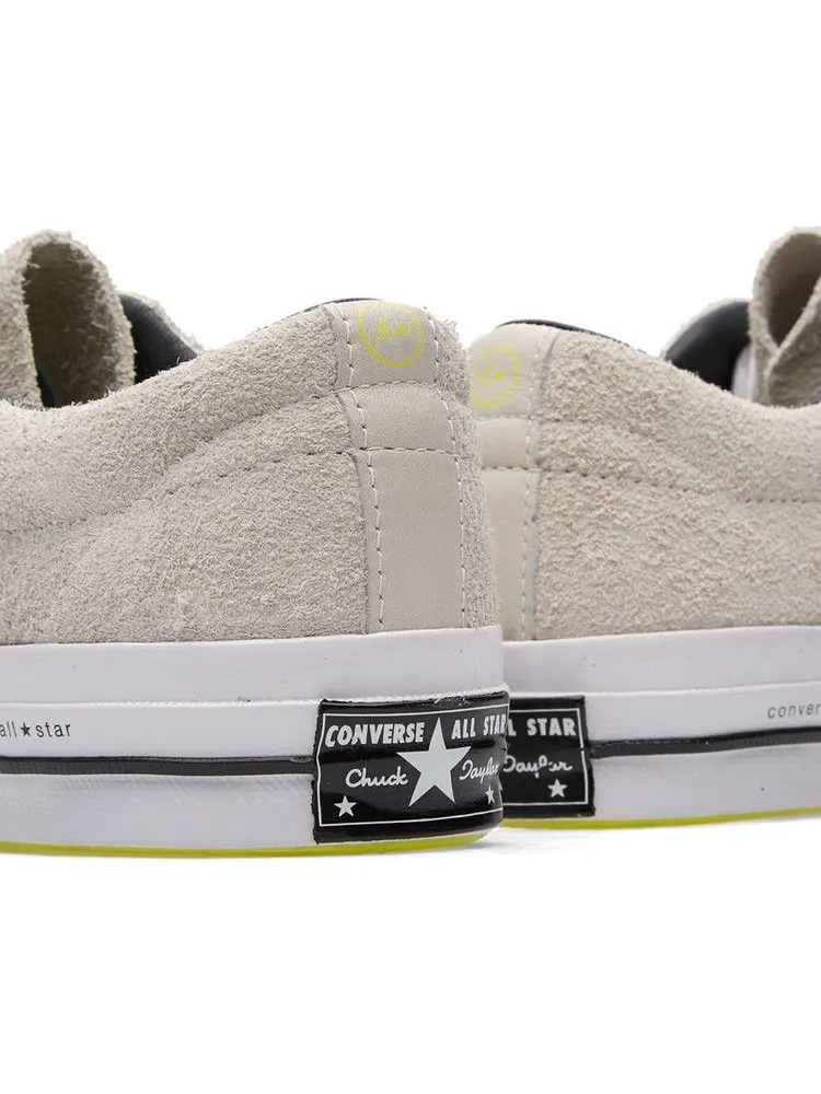 Кроссовки Converse Fragment Design x One Star 74 'Grey' — изображение 6 из 6, серый/белый
