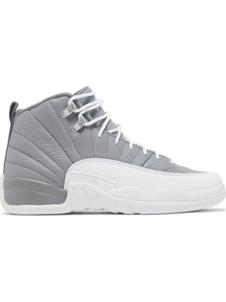 Кроссовки Air Jordan 12 Retro GS Stealth — изображение 1 из 8, серый