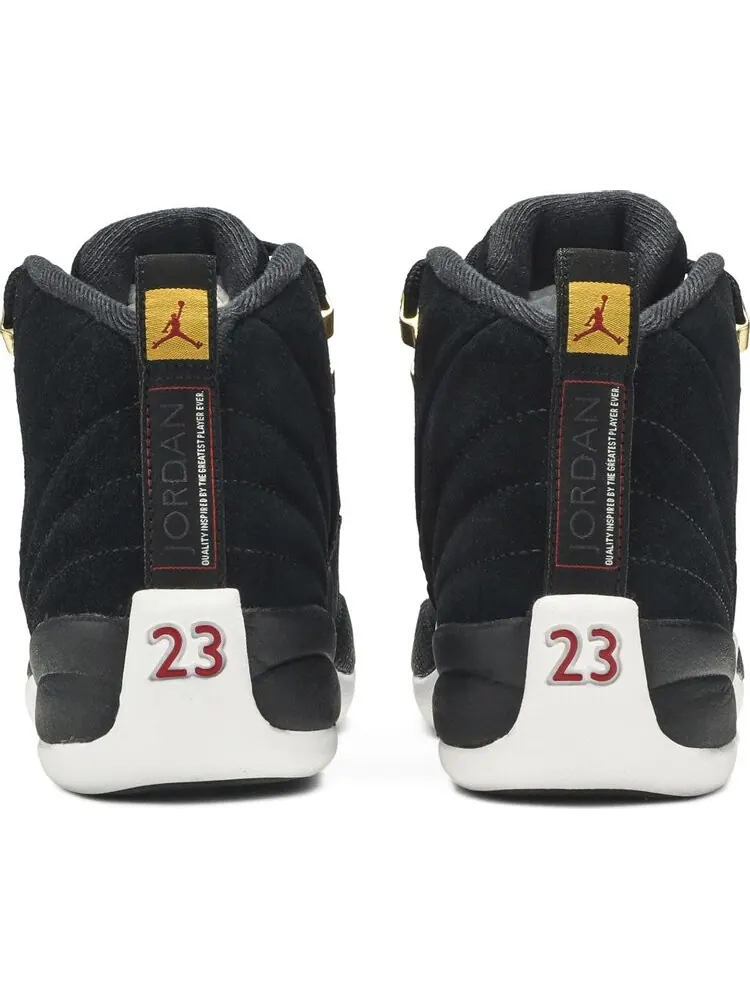 Кроссовки Air Jordan 12 Retro GS Reverse Taxi — изображение 6 из 8, черный