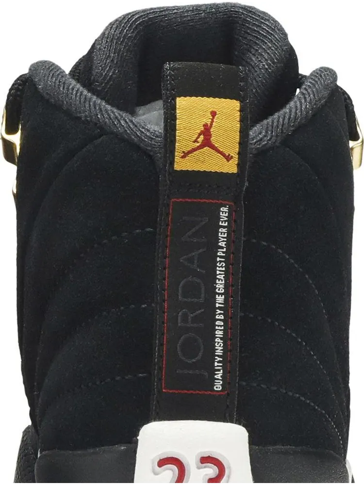 Кроссовки Air Jordan 12 Retro GS Reverse Taxi — изображение 7 из 8, черный