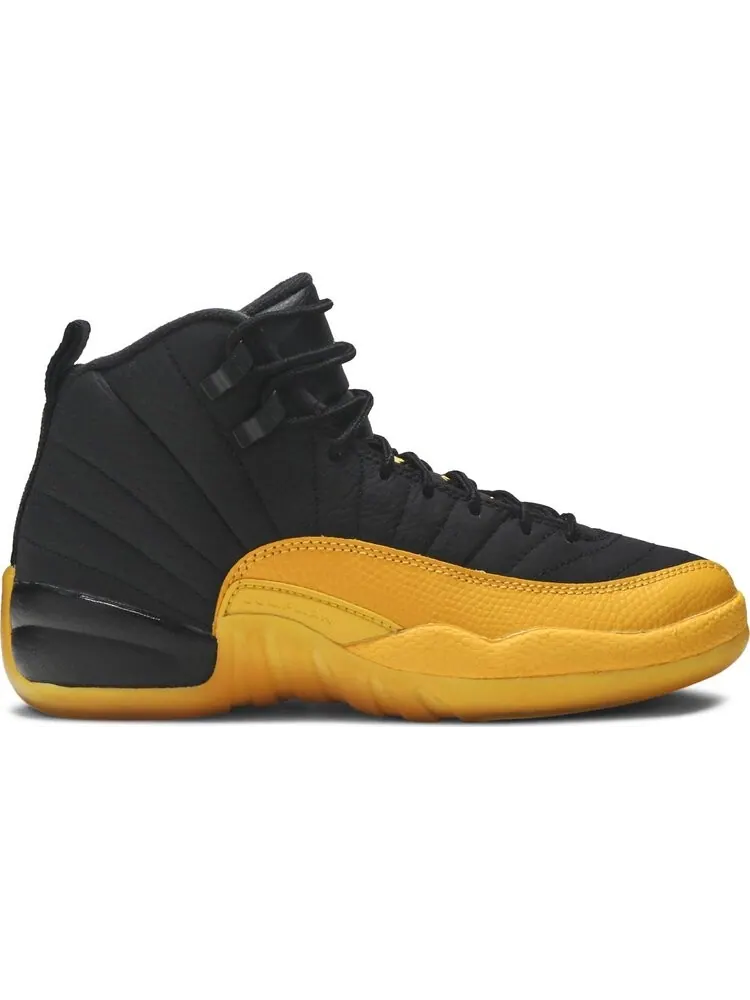 Кроссовки Air Jordan 12 Retro GS University Gold — изображение 1 из 8, черный