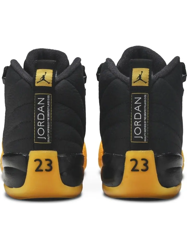 Кроссовки Air Jordan 12 Retro GS University Gold — изображение 6 из 8, черный