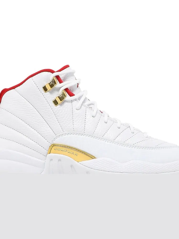 Кроссовки Air Jordan 12 Retro GS FIBA — изображение 2 из 8, белый