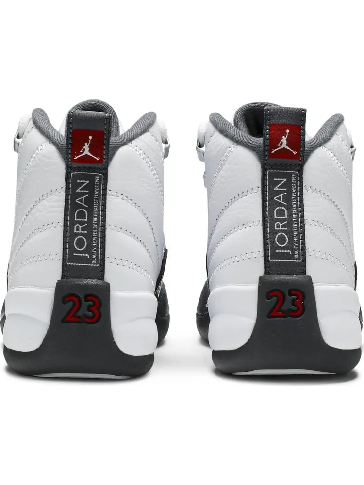 Кроссовки Air Jordan 12 Retro BG Dark Grey — изображение 6 из 8, серый