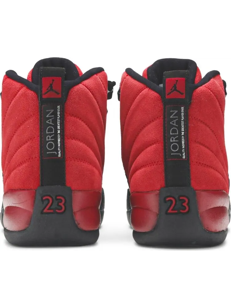 Кроссовки Air Jordan 12 Retro GS Reverse Flu Game — изображение 6 из 8, красный