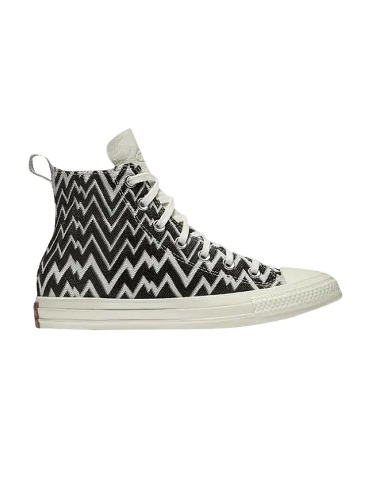 Кроссовки Converse Missoni x Chuck Taylor All Star High — изображение 1 из 1, черный белый