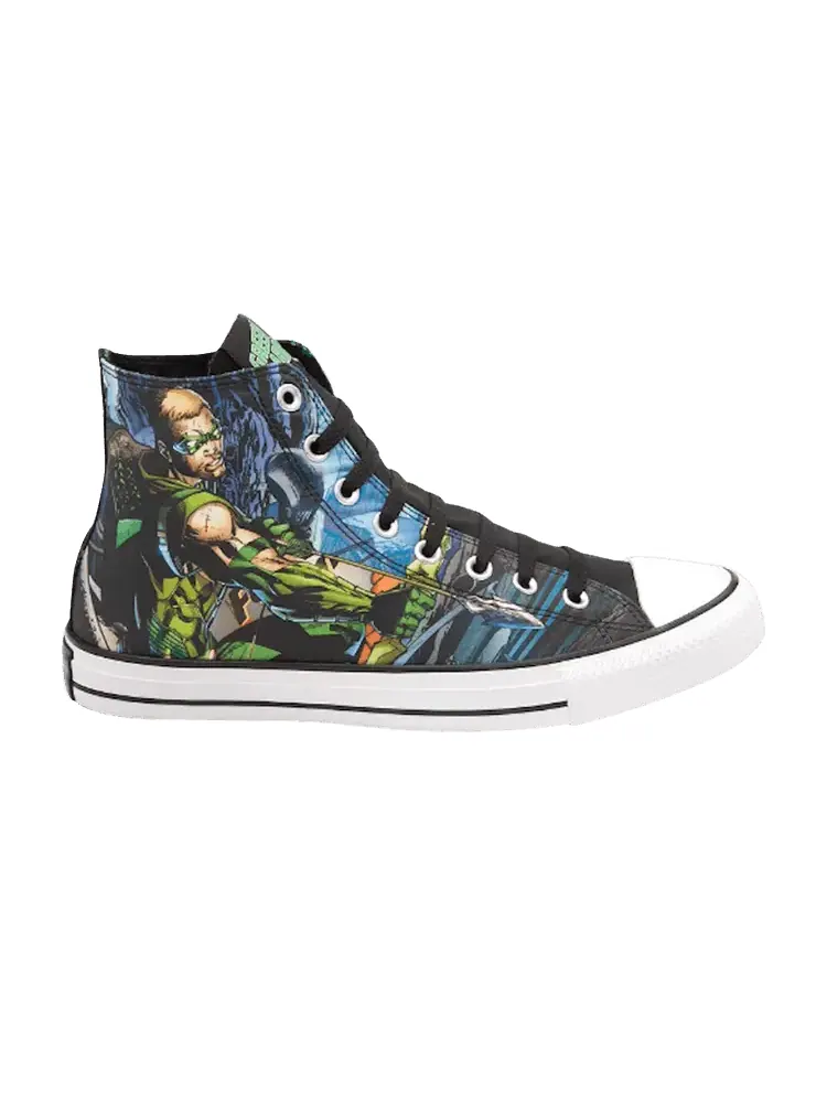Кроссовки Converse DC Comics x Chuck Taylor All Star High — изображение 1 из 1, зеленый