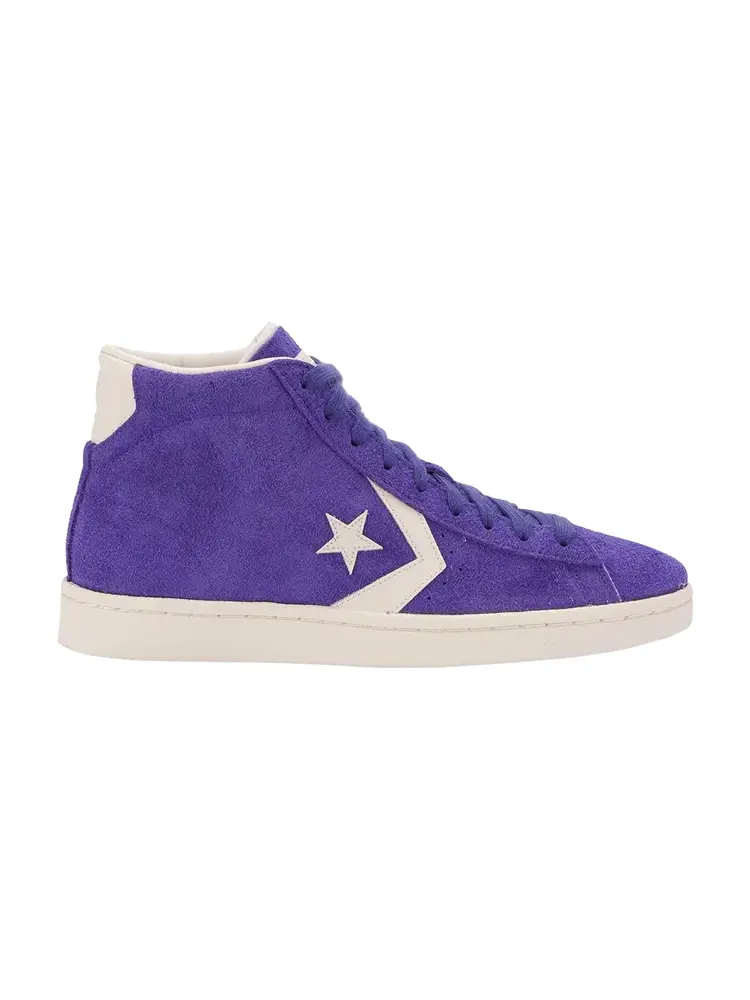 Кроссовки Converse Pro Leather 76 Mid Suede 'Candy Grape' — изображение 1 из 1, фиолетовый