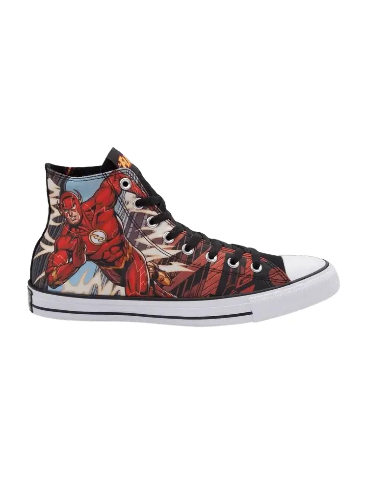Кроссовки Converse DC Comics x Chuck Taylor All Star High, Flash — изображение 1 из 1, красный
