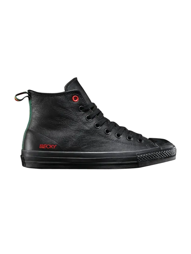 Кроссовки Converse Eli Reed x Chuck Taylor All Star Pro High 'Black' — изображение 1 из 1, черный/черный/белый