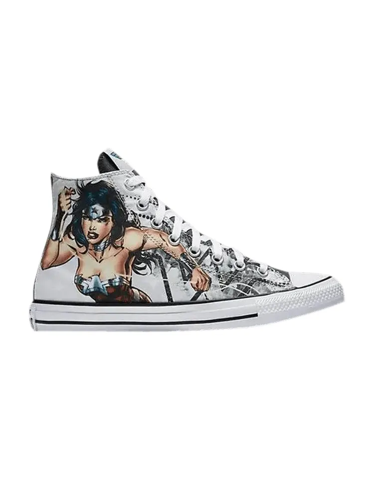 Кроссовки Converse DC Comics x Chuck Taylor All Star High 'Wonder Woman' — изображение 1 из 1, белый