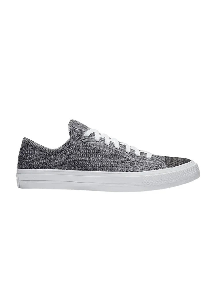 Кроссовки Converse Nike x Chuck Taylor All Star Flyknit Low, Light Carbon — изображение 1 из 1, серый