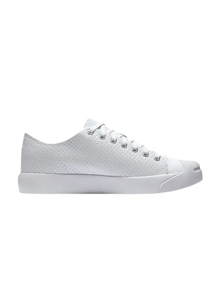 Кроссовки Converse Jack Purcell Modern Leather 'White' — изображение 1 из 1, белый/белый