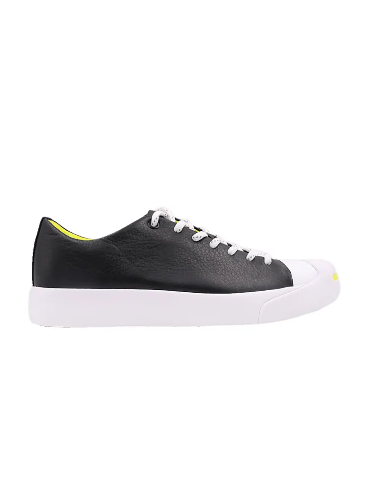 Кроссовки Converse Jack Purcell Modern Low 'Black Lemon' — изображение 1 из 1, черный//белый