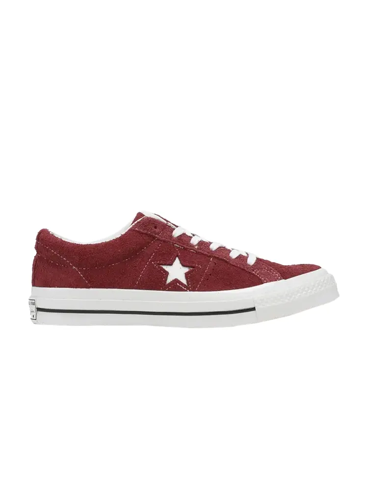Кроссовки Converse One Star Suede Ox 'Deep Bourdeaux' — изображение 1 из 1, красный