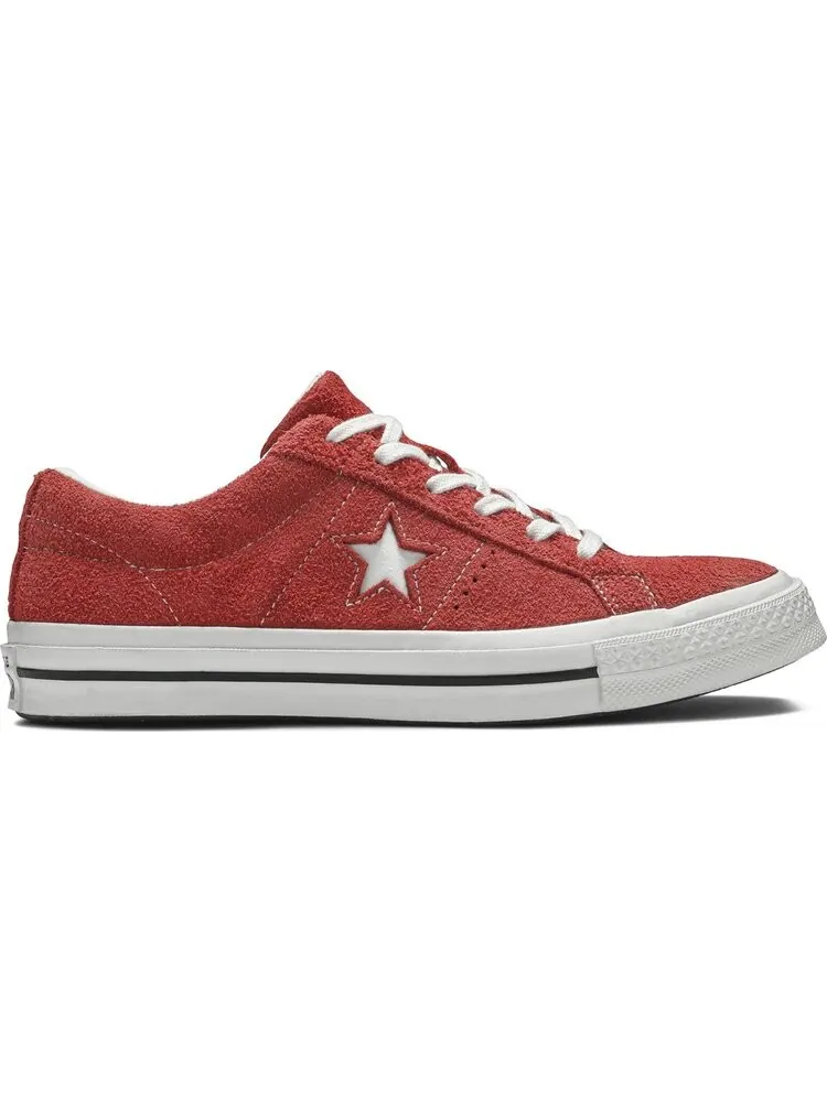 Кроссовки Converse One Star Ox Red Suede — изображение 1 из 8, красный