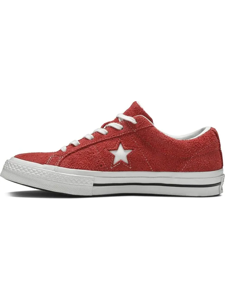 Кроссовки Converse One Star Ox Red Suede — изображение 3 из 8, красный