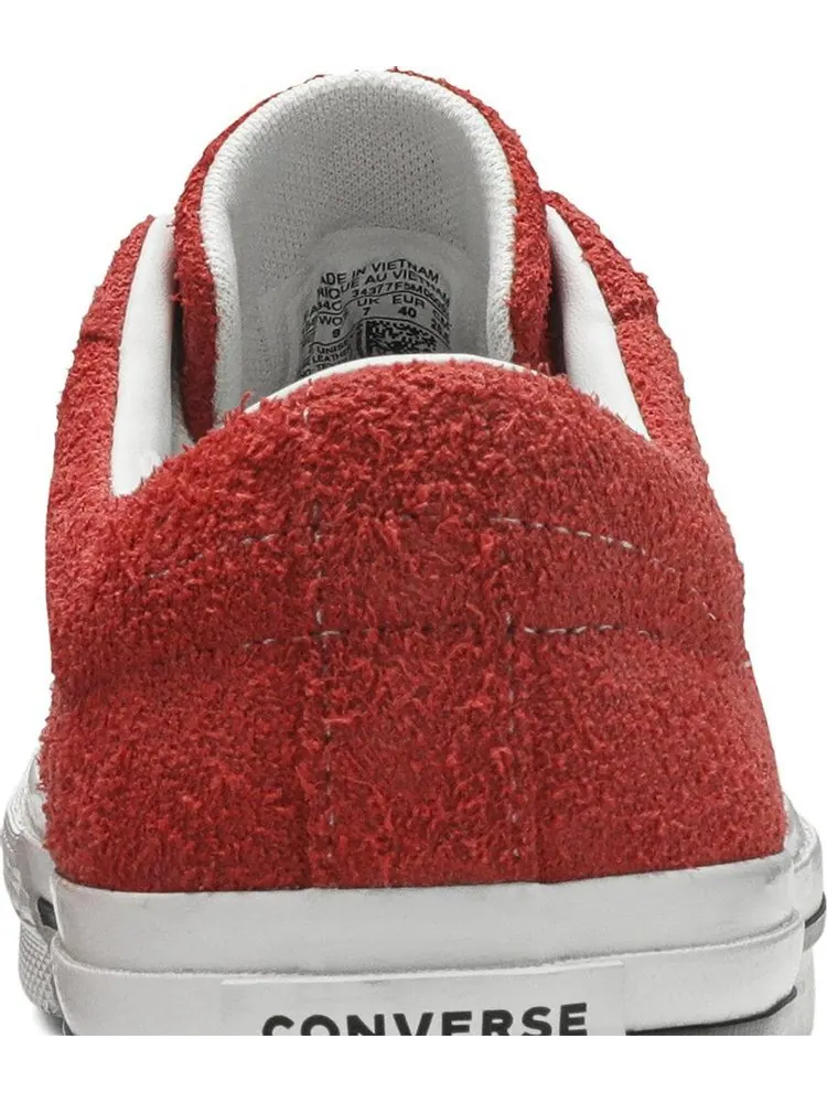 Кроссовки Converse One Star Ox Red Suede — изображение 7 из 8, красный