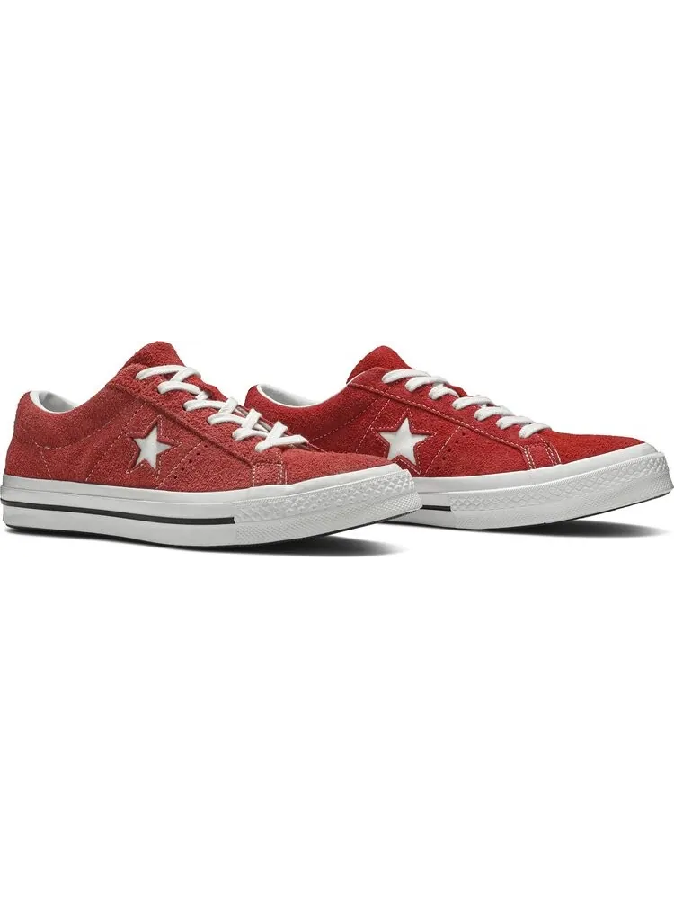 Кроссовки Converse One Star Ox Red Suede — изображение 8 из 8, красный