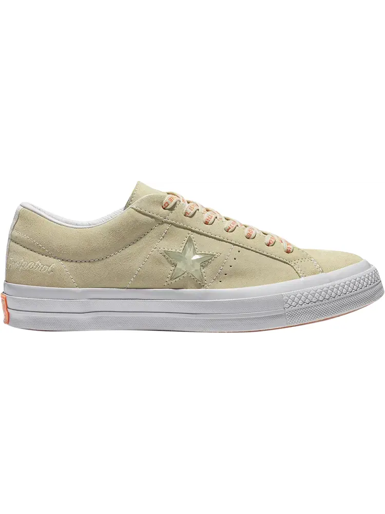 Кроссовки Converse Footpatrol x One Star Suede Low Vanilla — изображение 1 из 7, загар