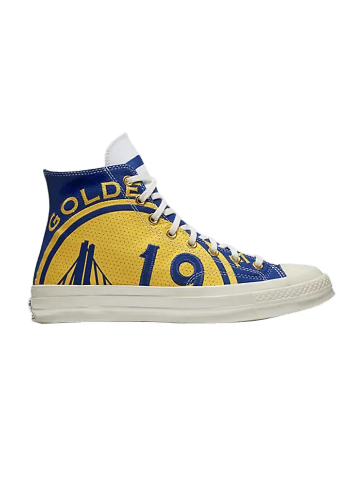 Кроссовки Converse Chuck Taylor All Star High Premium 'Golden State Warriors' — изображение 1 из 1, королевский
