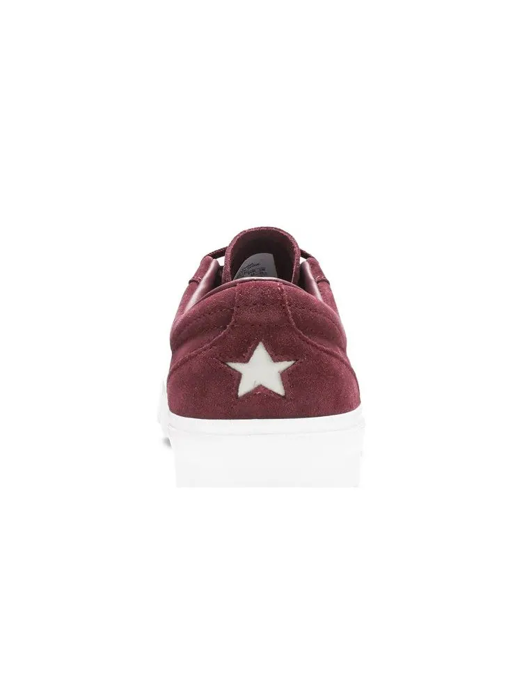 Кроссовки Converse One Star CC Pro Low 'Deep Bordeaux' — изображение 8 из 9, красный