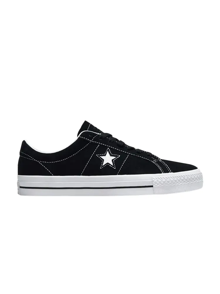 Кроссовки Converse One Star Pro Low 'Black' — изображение 1 из 1, черный