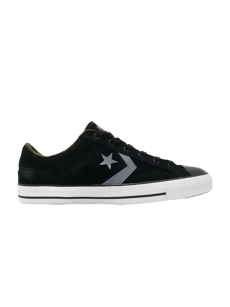 Кроссовки Converse Star Player Ox 'Black White' — изображение 1 из 1, черный