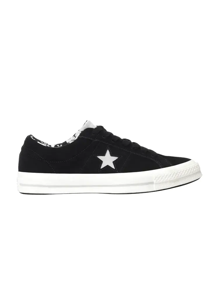 Кроссовки Converse One Star Low 'Tropical Black' — изображение 1 из 1, черный
