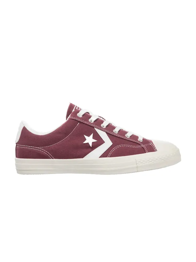 Кроссовки Converse Star Player Ox — изображение 1 из 1, темный бордовый