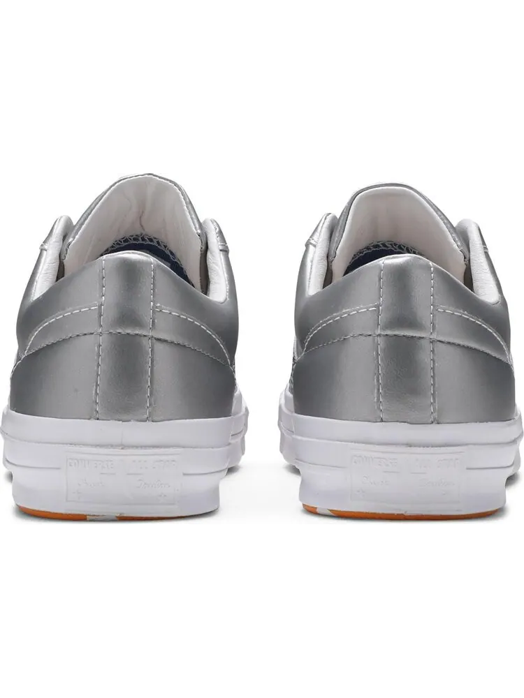 Кроссовки Converse Golf Le Fleur x One Star Ox 3M — изображение 6 из 8, серебряный